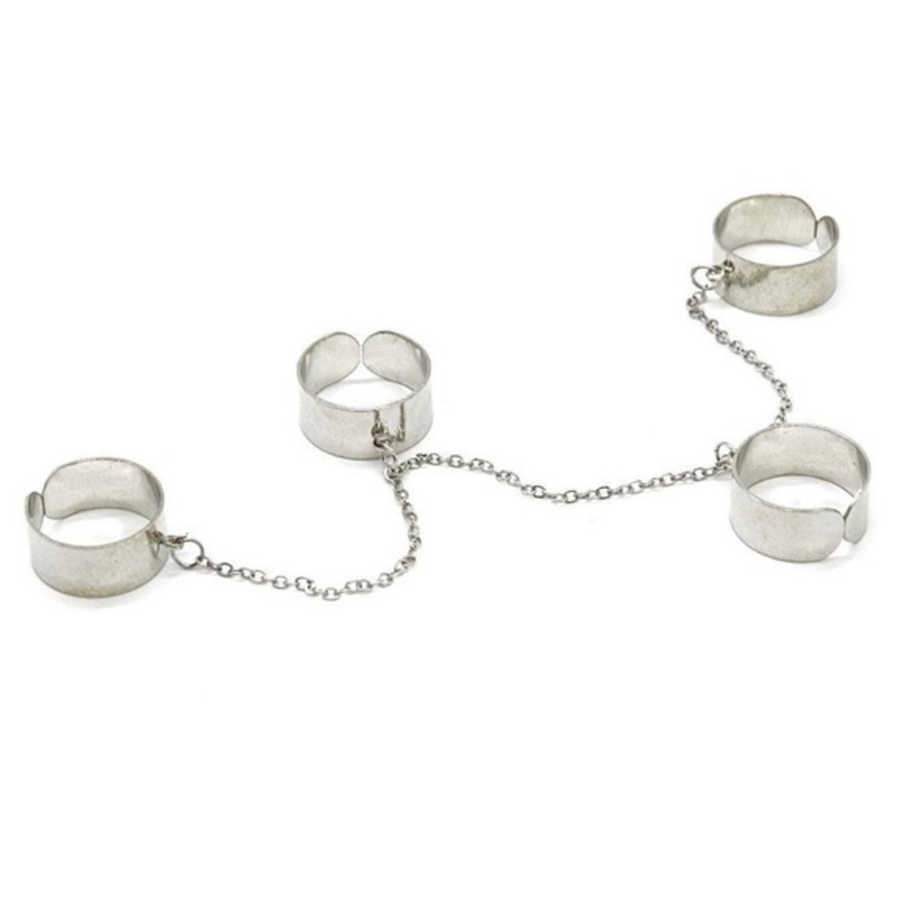 Connected Chain Ring - Picture 4 of 4